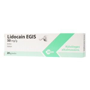 Egis Lidocain 50 mg/g kenőcs 20 g kép