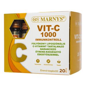 Marnys liposzómás VIT-C 1000 ivóampulla - narancs 20 x 10 ml kép