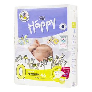 Bella Baby Happy before newborn 0-s pelenka 0-2 kg 46 db kép