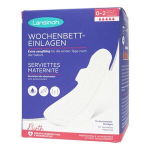Lansinoh szülés utáni betét L-es méret 10 db kép