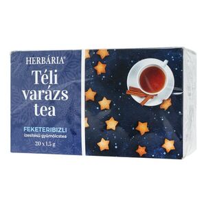 Herbária Téli Varázs feketeribizli ízű filter tea 20 db kép