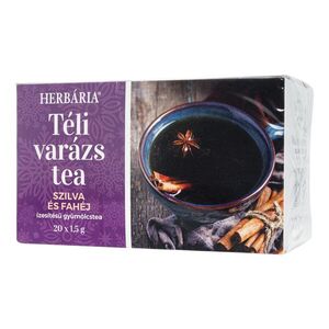 Herbária Téli Varázs szilva-fahéj ízű filter tea 20 db kép