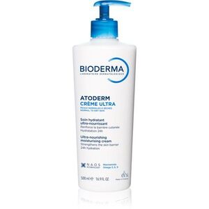 Bioderma Atoderm Créme Ultra tápláló testápoló krém normál és száraz érzékeny bőrre parfümmentes 500 ml kép