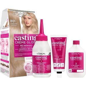 L’Oréal Paris Casting Creme Gloss fokozatosan kimosható helyszínező krém árnyalat 801 Almond 1 db kép