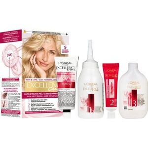 L’Oréal Paris Excellence Creme hajfesték árnyalat 9 Light Natural Blonde 1 db kép