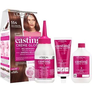 L’Oréal Paris Casting Creme Gloss fokozatosan kimosható helyszínező krém árnyalat 554 Spicy Chocolates 1 db kép