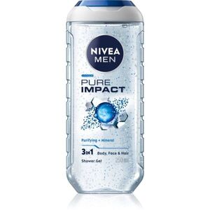 Nivea Men Pure Impact tusfürdő gél uraknak 250 ml kép