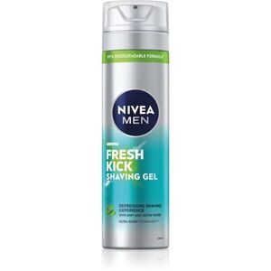 NIVEA MEN Fresh Kick borotválkozási gél uraknak 200 ml kép