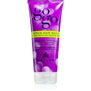 Kallos Gogo regeneráló maszk száraz és sérült hajra 200 ml kép