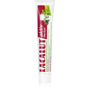 Lacalut Aktiv Herbal fogkrém a fogak és az íny erősítésére 75 ml kép