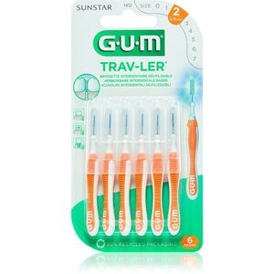 G.U.M Trav-Ler Interdental fogköztisztító kefék 0, 9 mm 6 db kép