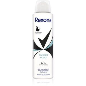 Rexona Invisible Aqua izzadásgátló spray a fehér és sárga foltok ellen 150 ml kép