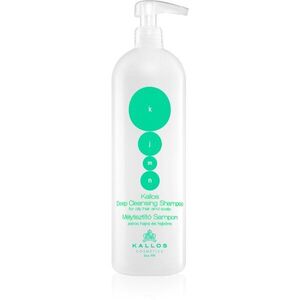 Kallos KJMN Professional mélyen tisztító sampon zsíros hajra és fejbőrre 1000 ml kép