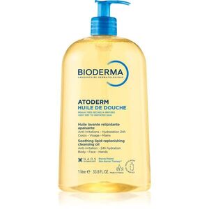 Bioderma Atoderm Shower Oil magasan tápláló és nyugtató tusfürdő olaj a száraz és érzékeny bőrre 1000 ml kép