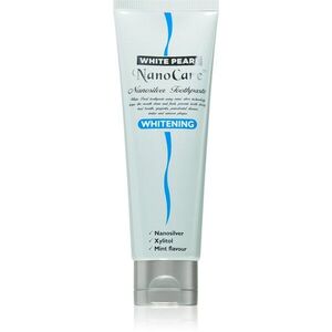 White Pearl NanoCare Whitening Fogkrém ezüst nanorészecskék foltok a fogakon 100 g kép