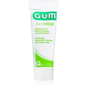 G.U.M Activital Q10 fogkrém a fogak teljes védelmére és a friss lehelletért 75 ml kép