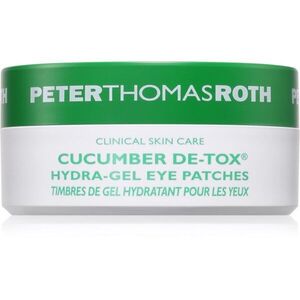 Peter Thomas Roth Cucumber De-Tox Hydra-Gel Eye Patches hidratáló gél maszk szemre 60 db kép