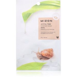 Mizon Joyful Time Snail tápláló gézmaszk feszesítő hatással 23 g kép