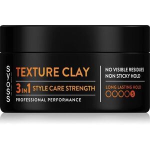 Syoss Texture Clay formázó agyag extra erős fixálással 100 ml kép