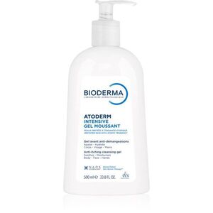 Bioderma Atoderm Intensive Gel Moussant tápláló habos gél nagyon száraz, érzékeny és atópiás bőrre 500 ml kép
