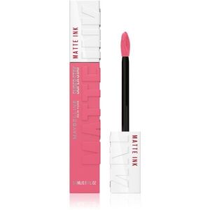 MAYBELLINE NEW YORK SuperStay Matte Ink mattító folyékony rúzs a hosszan tartó hatásért árnyalat 125 Inspirer 5 ml kép