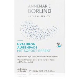 ANNEMARIE BÖRLIND EYES & LIPS Eye Pads hialuronsavas hidratáló maszk a szem környékére 6x2 db kép