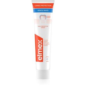 Elmex Caries Protection Gentle White fehérítő fogkrém fluoriddal 75 ml kép