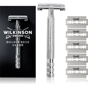 Wilkinson Sword Barber's Style Double Edge borotva + tartalék pengék 5 db kép
