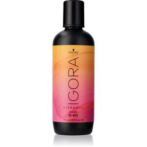 Schwarzkopf Professional IGORA New Vibrance ápolás a festett haj fényének kiemelésére Clear 0-00 500 ml kép