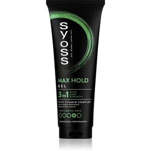 Syoss Max Hold erős fixálású gél a hajra 250 ml kép