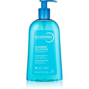 Bioderma Atoderm Gel gyengéd tusfürdő gél száraz és érzékeny bőrre 500 ml kép