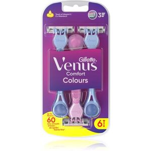 Gillette Venus Comfort Colours eldobható borotvák 6 db kép