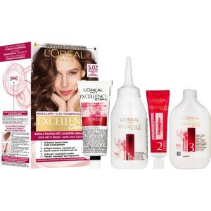 L’Oréal Paris Excellence Creme hajfesték árnyalat 5.02 Light Brown 1 db kép