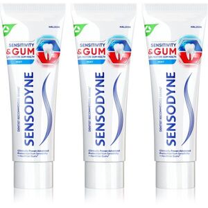 Sensodyne Sensitivity & Gum fogkrém érzékeny fogakra Mint 3x75 ml kép