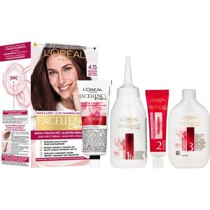 L’Oréal Paris Excellence Creme hajfesték árnyalat 4.15 1 db kép