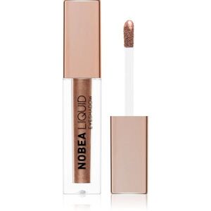 NOBEA Metal Liquid Eyeshadow folyékony szemhéjfesték árnyalat Coffee #E04 4 ml kép