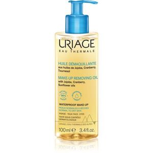 Uriage Hygiène Make-up Removing Oil tisztító olaj normál és száraz bőrre 100 ml kép