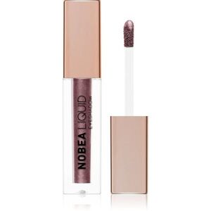 NOBEA Metal Liquid Eyeshadow folyékony szemhéjfesték árnyalat Sparkling Grape #E07 4 ml kép
