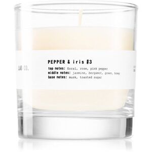 The Olphactory Lab Co. Pepper & Iris illatgyertya 200 g kép