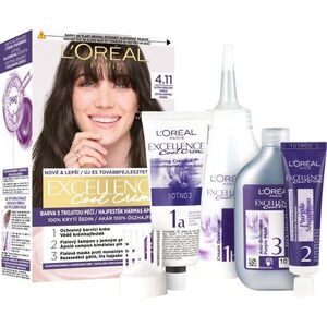 L’Oréal Paris Excellence Cool Creme hajfesték árnyalat 4.11 Ultra Ash Brown 1 db kép