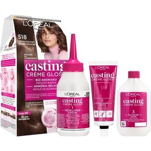 L’Oréal Paris Casting Creme Gloss hajfesték árnyalat 518 Hazelnut Macchiato 1 db kép