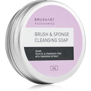 BrushArt Accessories Brush & Sponge cleansing soap tisztító szappan kozmetikai ecsetekre 40 g kép