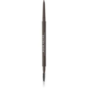 MUA Makeup Academy Brow Define precíz szemöldökceruza kefével árnyalat Dark Brown 0.05 g kép