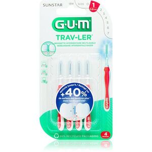 G.U.M Trav-Ler Interdental fogköztisztító kefék 0, 8 mm 4 db kép