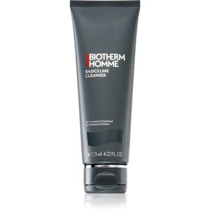 Biotherm Homme Basics Line Cleanser arctisztító gél szappan hozzáadása nélkül uraknak 125 ml kép