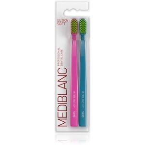 MEDIBLANC 5490 Ultra Soft fogkefék ultra gyenge Pink, Blue 2 db kép