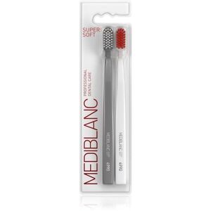 MEDIBLANC 4990 Super Soft fogkefék supersoft Grey, White 2 db kép