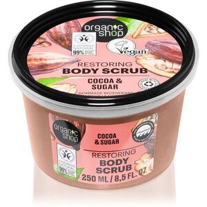 Organic Shop Body Scrub Cocoa & Sugar testpeeling 250 ml kép