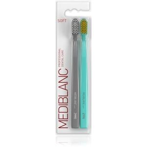 MEDIBLANC 2990 Soft fogkefék gyenge Grey, Blue 2 db kép