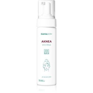 Cannaderm Aknea Washing Foam tisztító hab a problémás bőrre 180 ml kép